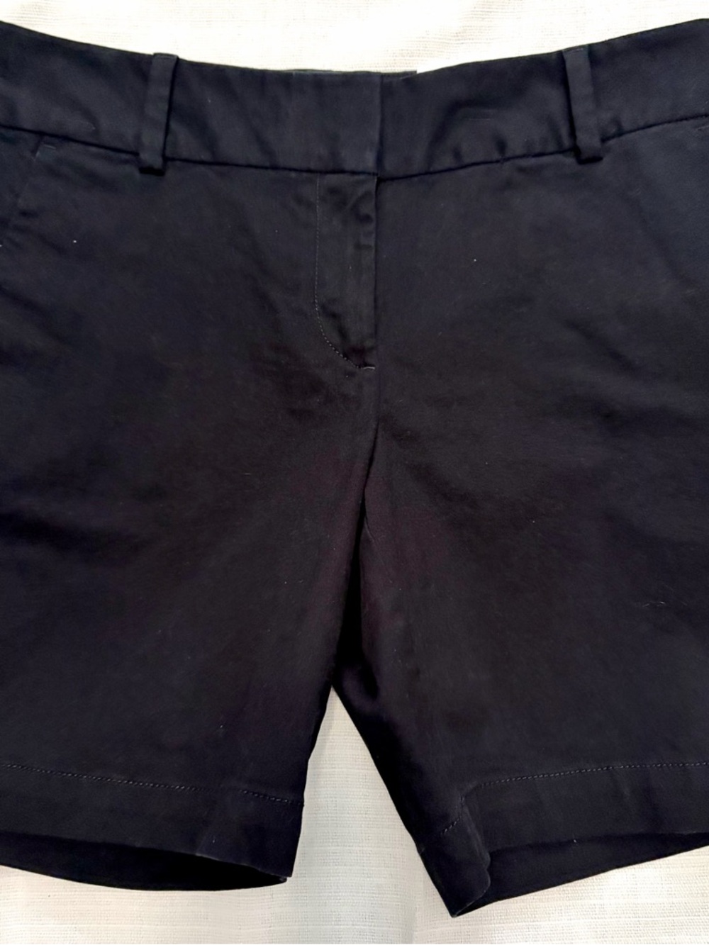 LOFT Riviera Tailored Shorts Black Size 4 NWT Preppy Summer Career